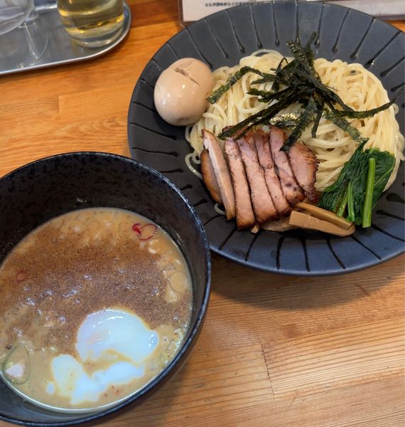 「夏限定冷たいごまのつけそば（950円）」@中華そば 閃の写真