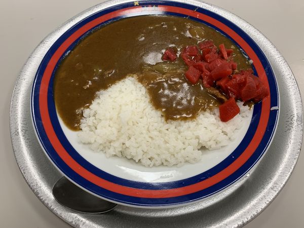 「カレーライス 360円」@山食の写真