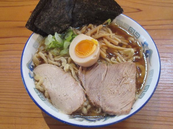 「中華そば（小盛）（800円）」@ケンチャンラーメン 山形の写真