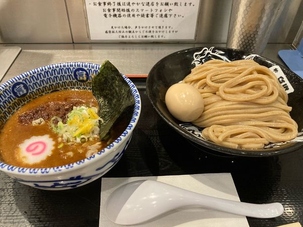「味玉濃厚つけ麺中」@松戸富田麺絆の写真