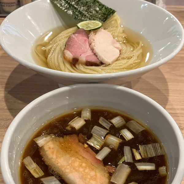 「昆布水のつけ麺950円」@麺処 にし尾の写真