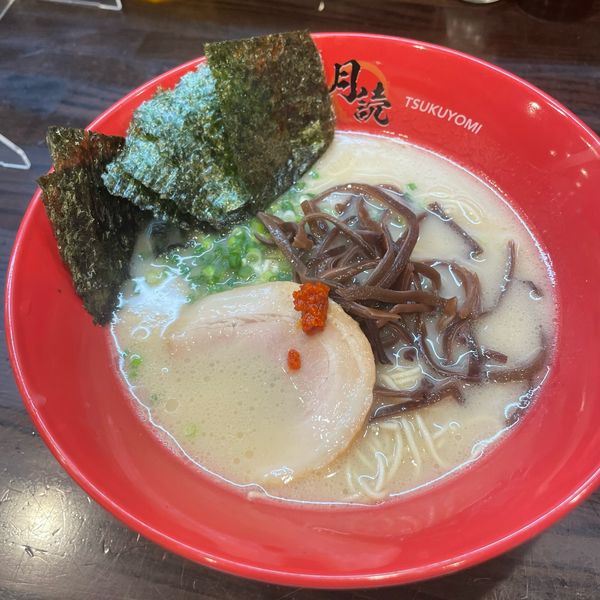 「とんこつラーメン」@とんこつラーメン 月読の写真