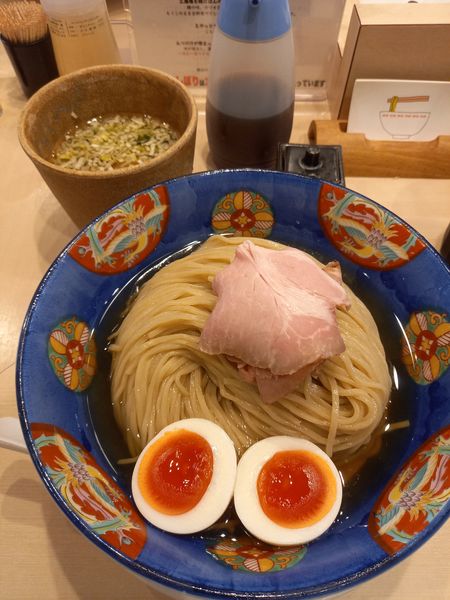 「ちょっとずつ鰹昆布水つけめん￥1150」@つけめん金龍の写真