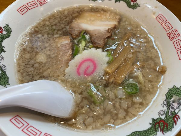 「ミニラーメン530円アブラ多め」@中華そば 橙の写真