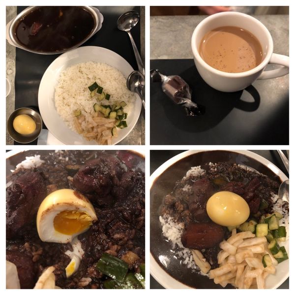 「カシミールカレー950カシミールたまご100」@東京ボンベイ 恵比寿本店の写真