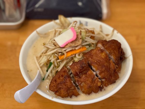 「排骨タンメン」@極濃湯麺シントミの写真