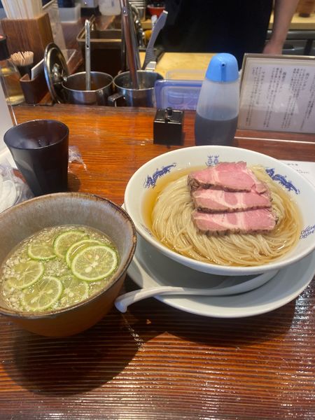 「すだち冷や冷や」@中華蕎麦にし乃の写真