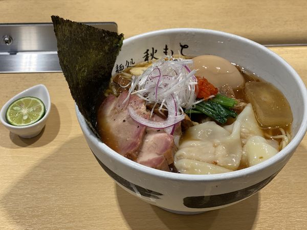 「限定冷やし醤油」@麺処 秋もとの写真