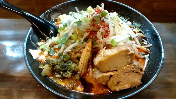 「シビカラ味噌らー麺　900円」@シビカラ味噌らー麺 鬼の目にも涙の写真