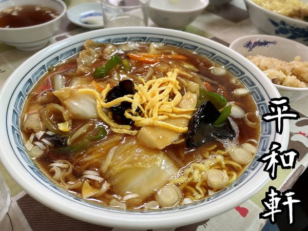 「うまにそば￥700」@平和軒の写真