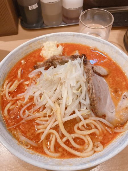 「辛ラーメン」@阿佐谷らーめん酒房 萬の写真