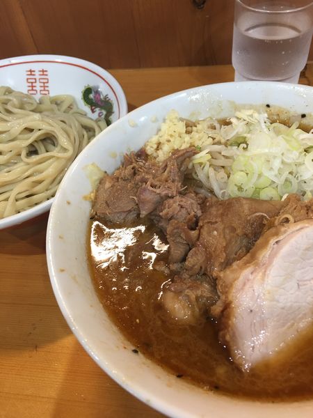 「サマ〜つけ麺(300g) 1,030円」@ラーメン 滋悟郎の写真