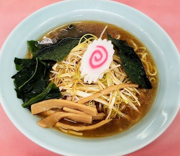「ネギラーメン ￥６００」@ラーメンショップの写真