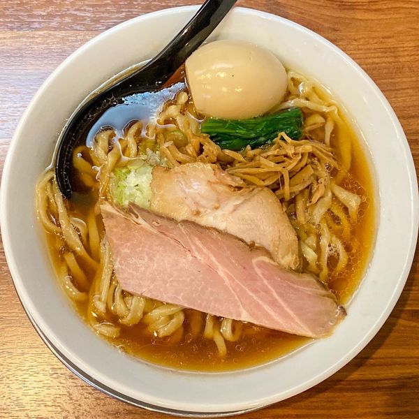 「味玉醤油らーめん ¥1,020」@純手打ち だるまの写真