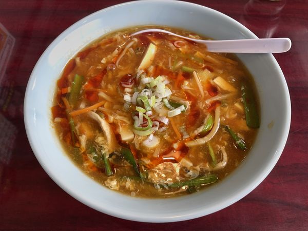 「酸辣湯麺」@台湾料理 福府の写真