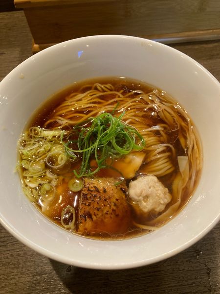 「地鶏そば（醤油）」@らーめん楓の写真