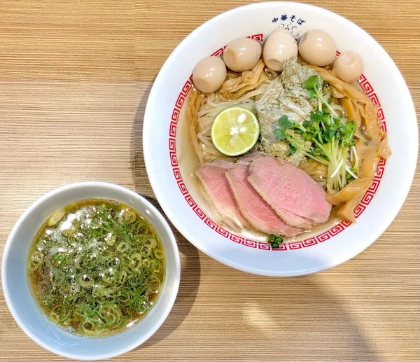 「★＜限定＞山椒鴨つけそば🍜¥1,500」@中華そば 六感堂の写真