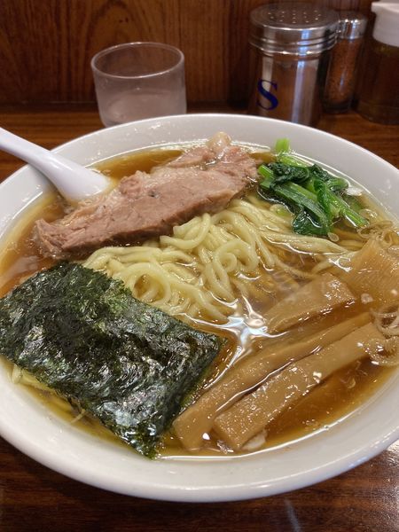 「醤油ラーメン」@らあめん大安の写真