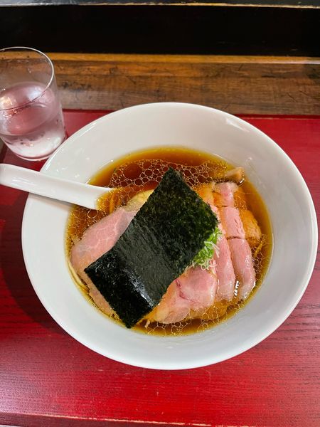 「焼豚醤油蕎麦」@神保町黒須の写真