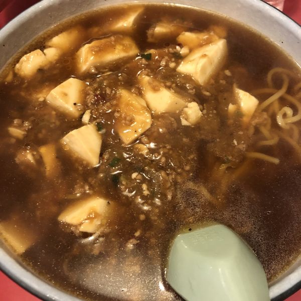 「マーボーラーメン」@手打ラーメン 珍来 木田余店の写真