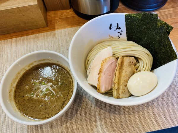 「特製濃厚鰹つけ麺 大」@麺 ゆるりの写真