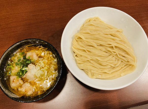 「つけ麺 大(400g)＋牛ホルモン」@麺屋 熊胆の写真