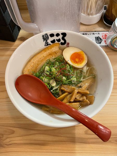 「塩そば(800円)」@麺屋こころ 自由が丘店の写真