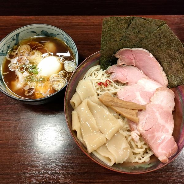 「特製鶏つけそば」@麺屋 ルリカケスの写真