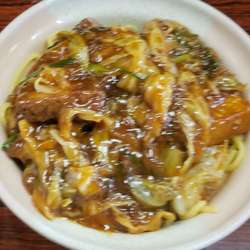 スタミナ冷し麺（大盛）７５０円