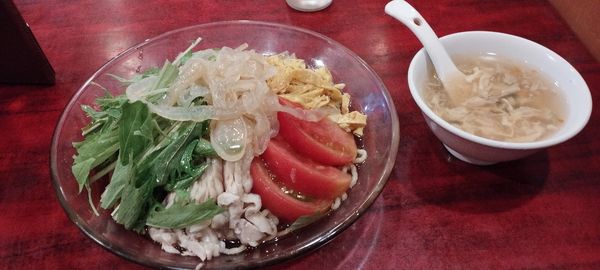 「冷やし中華（850円）」@中華料理 家宴の写真