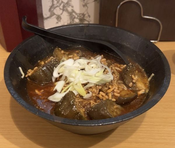 「麻婆ナスの油そば」@ラーメン大地の写真