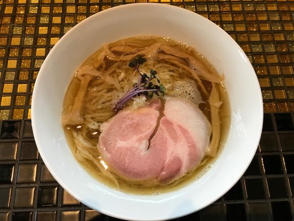 「伊吹いりこの塩煮干 950円」@町田汁場 しおらーめん進化 中山店の写真