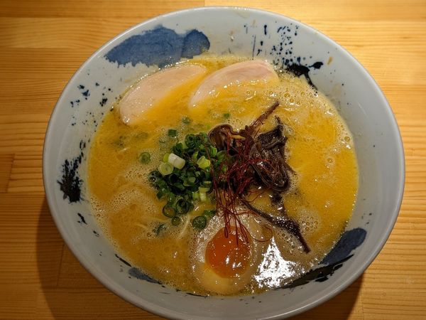 「鶏白湯らーめん」@らーめん 一嗹の写真