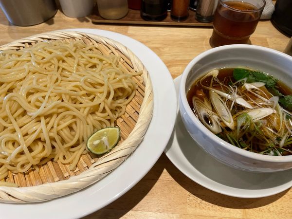 「【限定】とりとキノコのつけ麺980円」@ふる川の写真