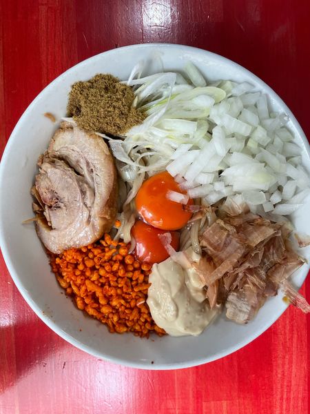 「限定 田中農場TKM + 玉ねぎ・魚粉」@鷹の目 川口店の写真