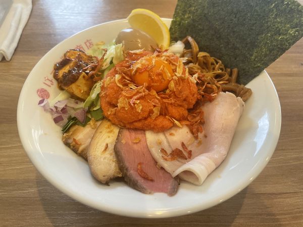 「【限定】はつがい商店の明太まぜそば」@はつがい商店の写真