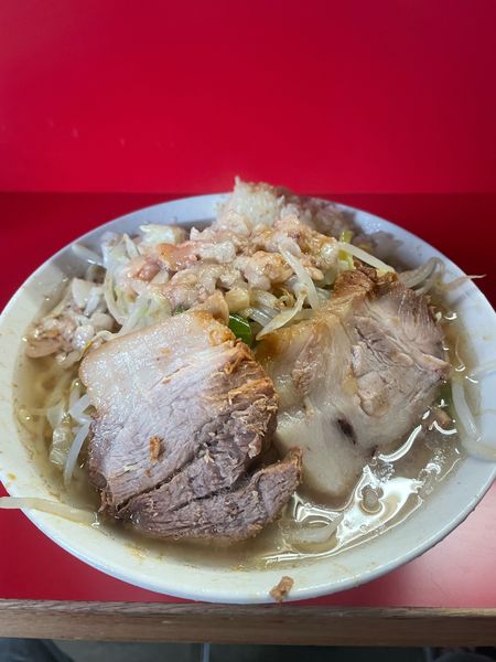 「小ラーメン　600円」@ラーメン二郎 三田本店の写真