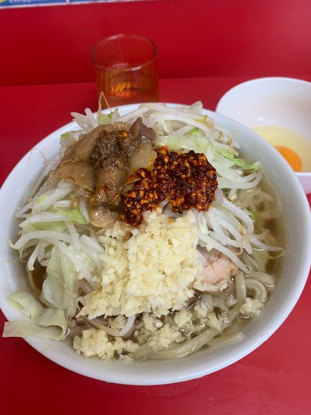 「小豚ラーメン」@ラーメン二郎 千住大橋駅前店の写真