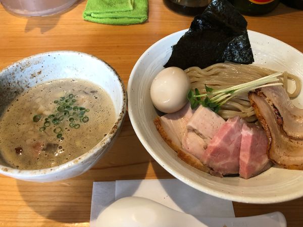 「特製濃厚魚介つけ麺」@KEN軒の写真