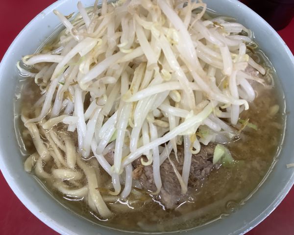 「ラーメン　小」@ラーメン二郎 中山駅前店の写真