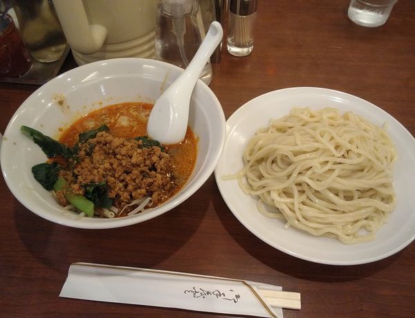 「坦々つけ麺880円」@豊洲らーめんの写真