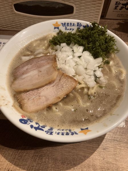 「濃厚どろ煮干しラーメン・大盛（１０３０円）」@濃厚煮干しラーメン 麺屋 弐星 六甲道店の写真
