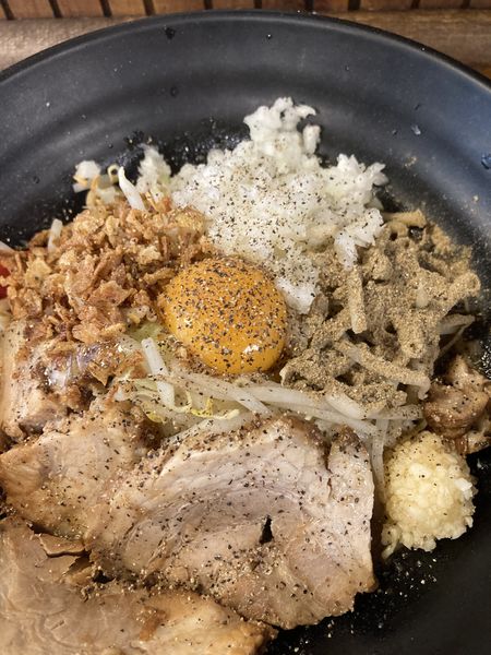 「まぜそば」@らーめん豚の道の写真