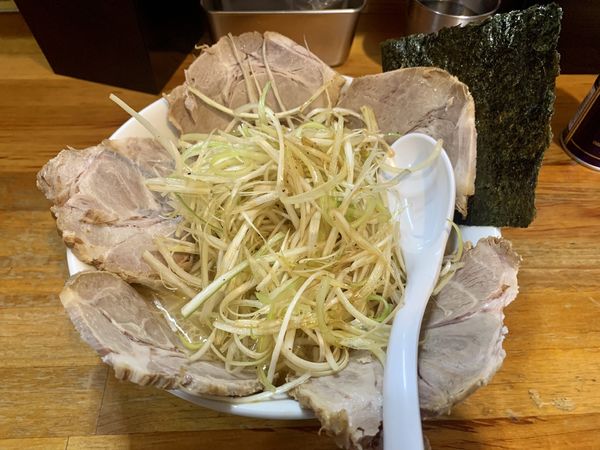 「ねぎチャーシュー麺1270円」@鼎の写真