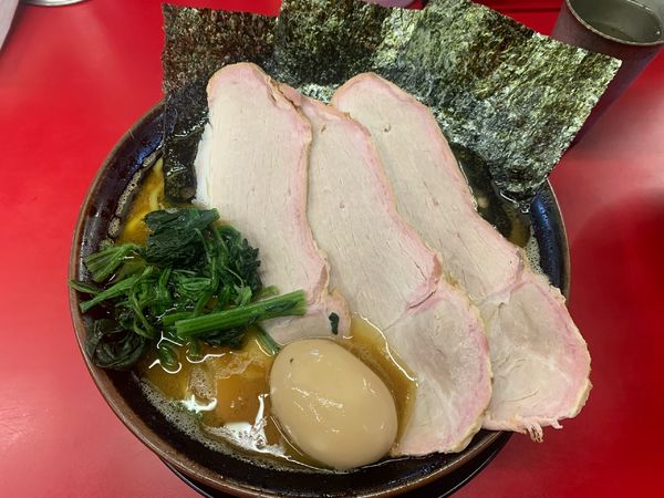 「チャーシュー麺３枚大盛り」@柏 王道家の写真