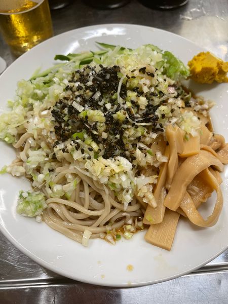 「冷やし中華 コマネギ」@中華そば みたかの写真