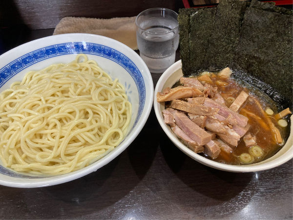 「つけチャーシュー並　麺固めのり」@中華そば べんてんの写真
