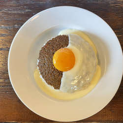 ハーフチーズキーマカレー