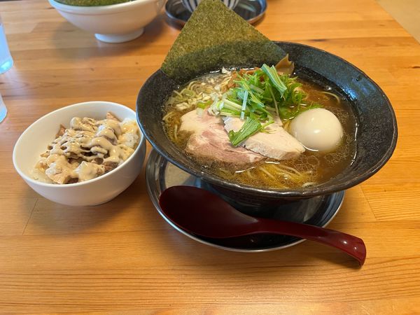 「とりそば」@中華蕎麦 円雀の写真