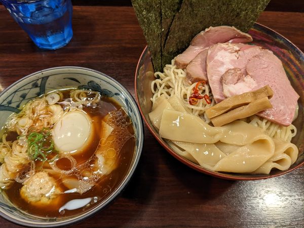 「特製鶏つけそば」@麺屋 ルリカケスの写真